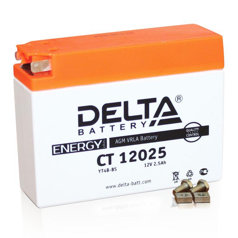  Delta CT CT 12025 (YTX4B-BS) (CT 12025)                                   2.5ah 12V -    